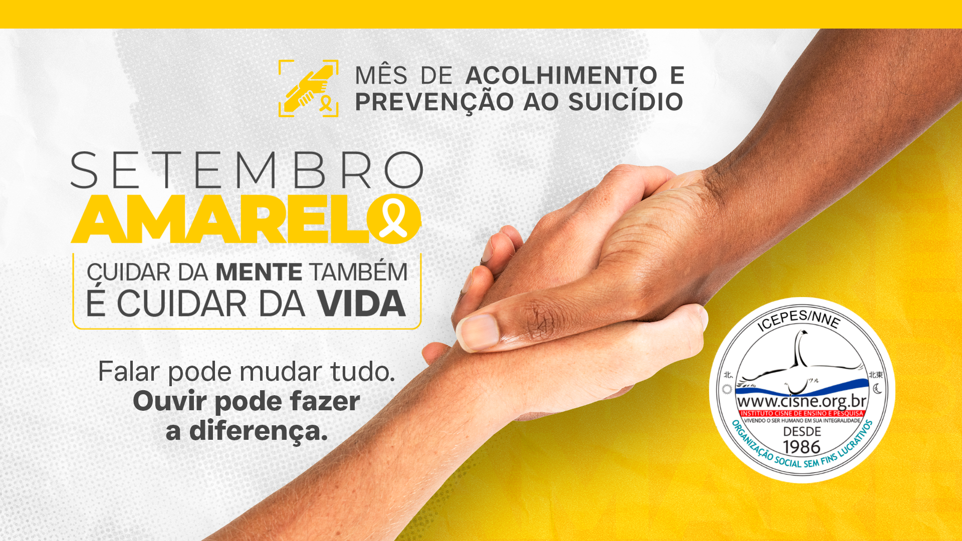 Setembro amarelo prevençao ao suicidio